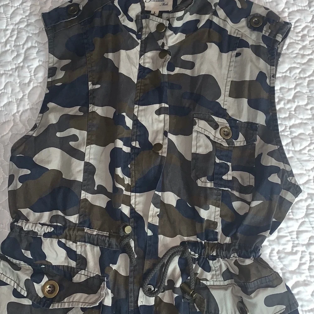 chaleco,Sz M medidas en fotos - Picture 2 of 9